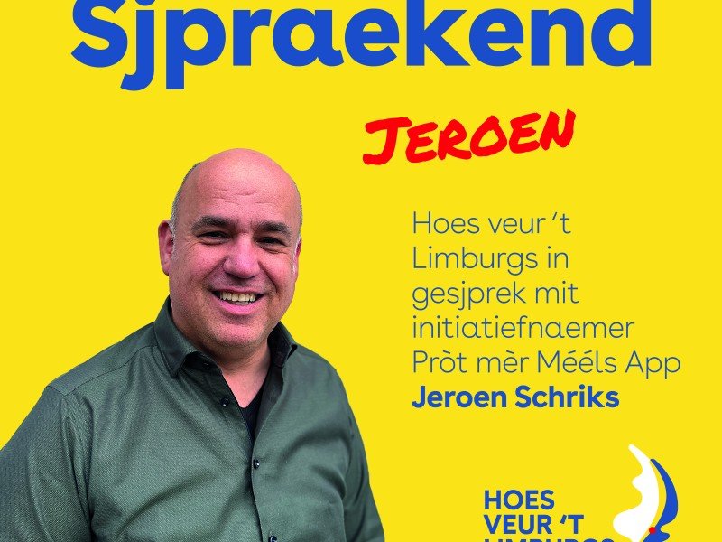 Sjpraekend Jeroen Schriks